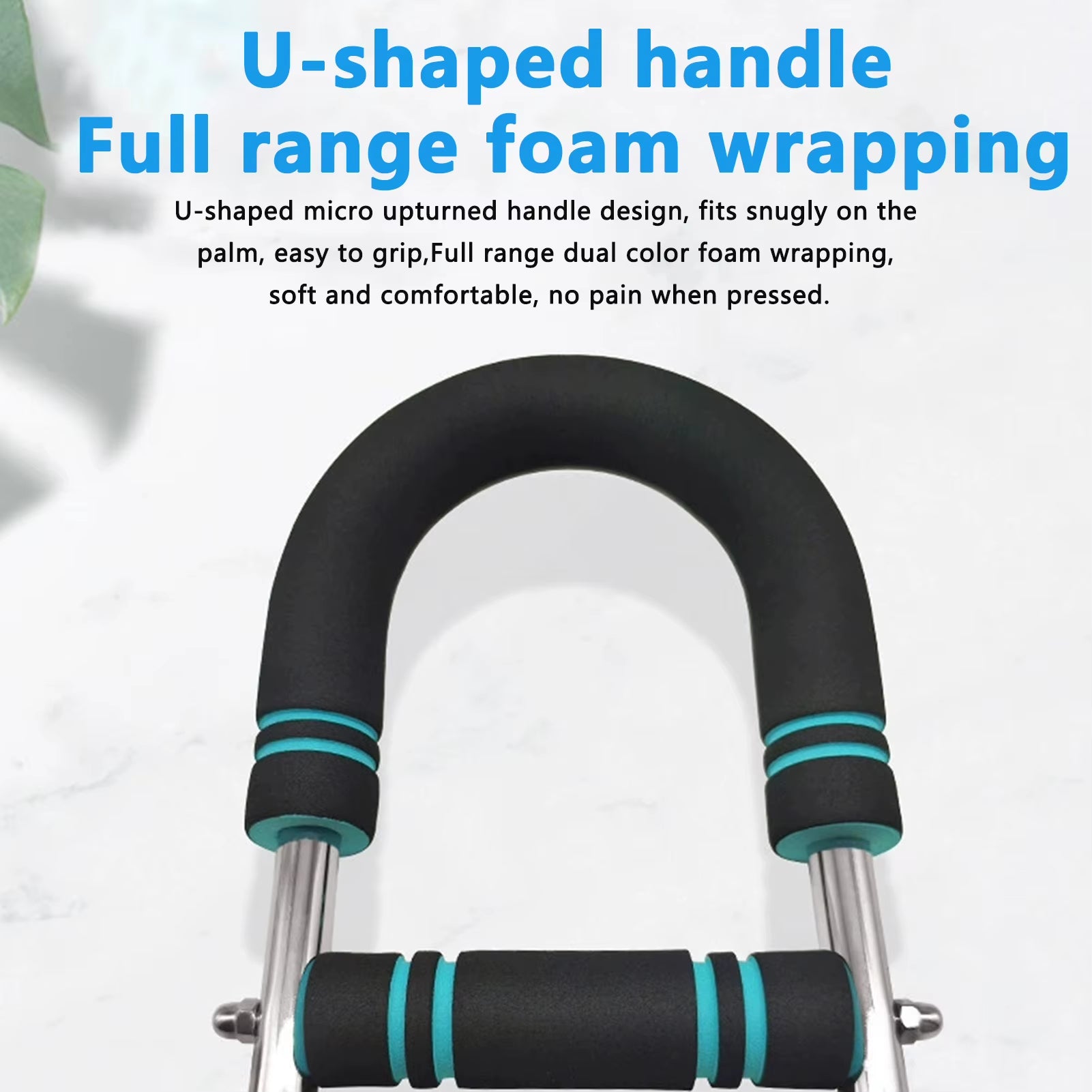 Adjustable Arm Trainer U Shaped Hand Gripper Strengths for Chest Muscle Workout Home Gym Equipment Resistance Levels